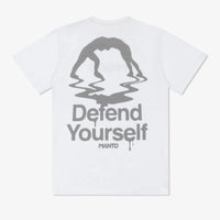 T-shirt Manto Drip bianco