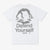 T-shirt Manto Drip bianco